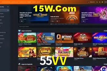 Slots com jackpots e giros grátis na 55VV